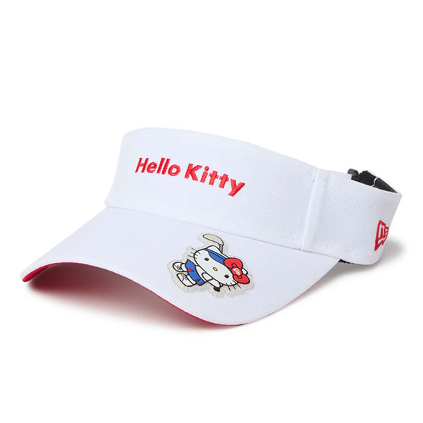 NEW ERA（ニューエラ） ゴルフ ハローキティ サンバイザー レディース