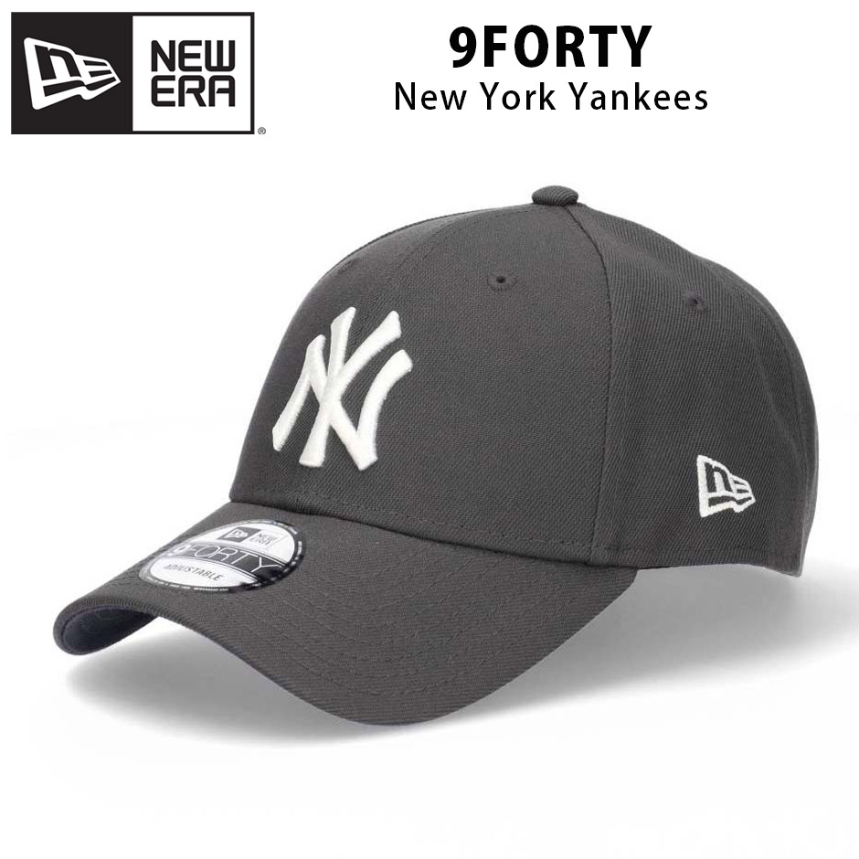 NEW ERA（ニューエラ） 9FORTY NY ヤンキース キャップ グラファイト