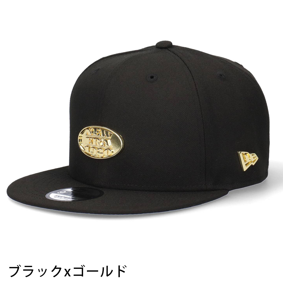 NEW ERA（ニューエラ） 9FIFTY メタルプレート キャップ フラット