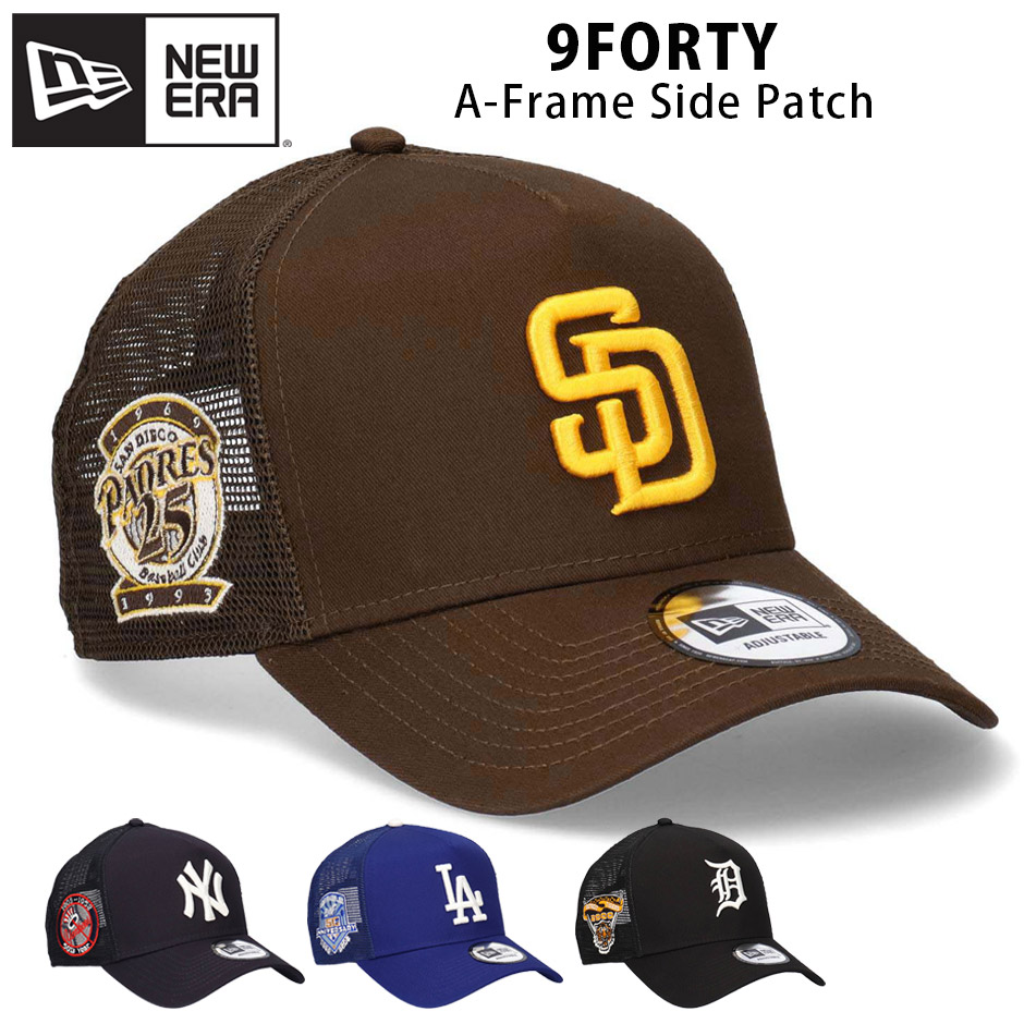 NEW ERA ニューエラ 9FORTY サイドパッチ メッシュ キャップ SD