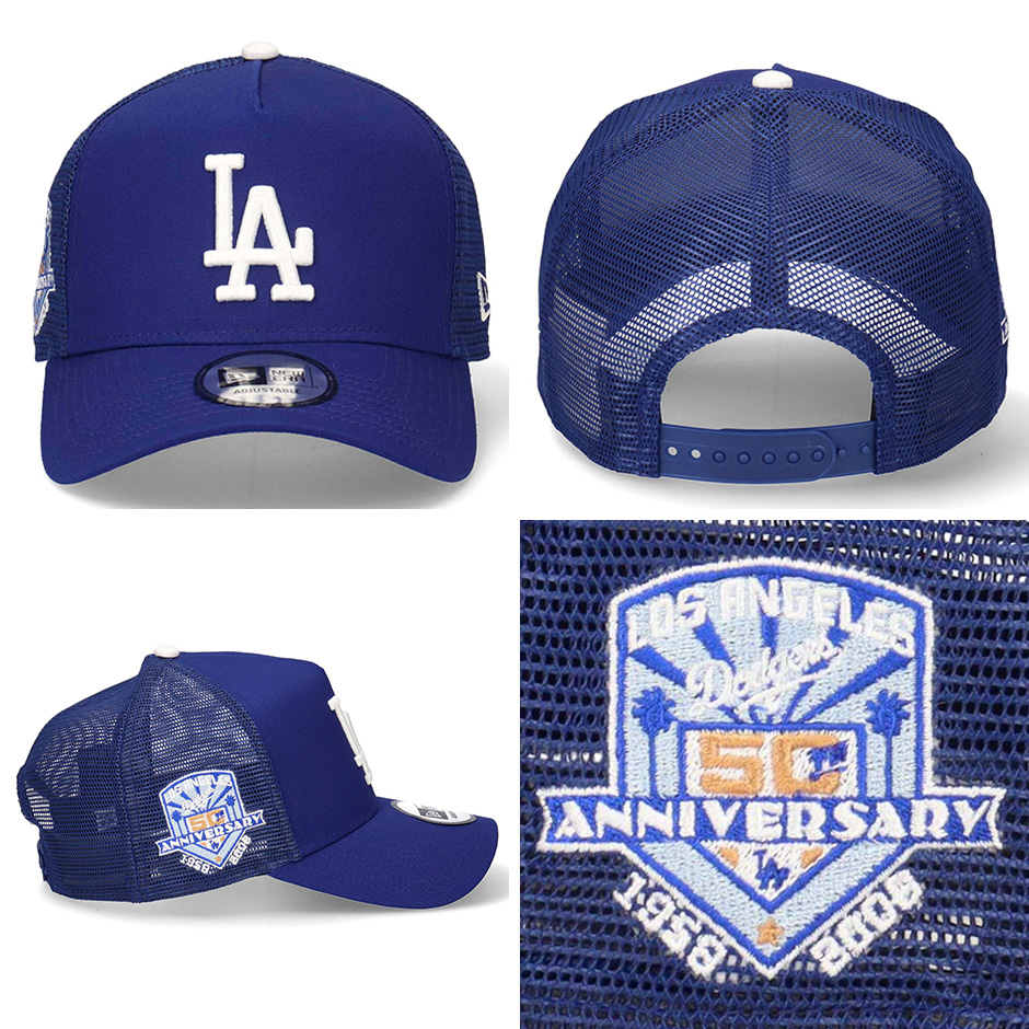 LA メッシュキャップ NEW ERA ニューエラ 9FORTY サイドパッチ メッシュ キャップ SD