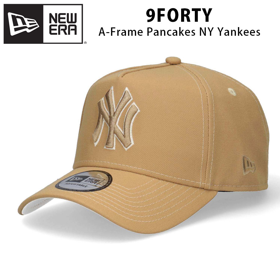 NEW ERA（ニューエラ） 9FORTY パンケーキ NY ヤンキース キャップ NEW