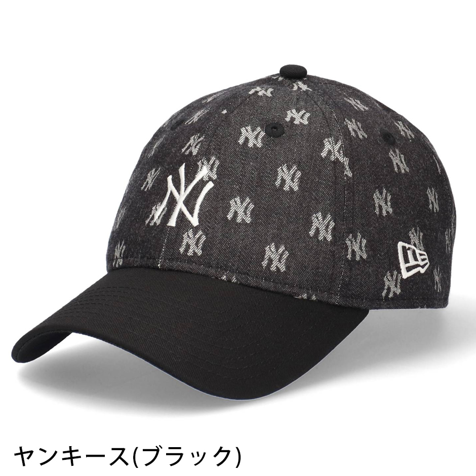 【新品未使用】 MLB ドジャース ニューエラ キャップ モノグラム ジャガード NEW ERA ニューエラ 9TWENTY ジャガード モノグラム LA