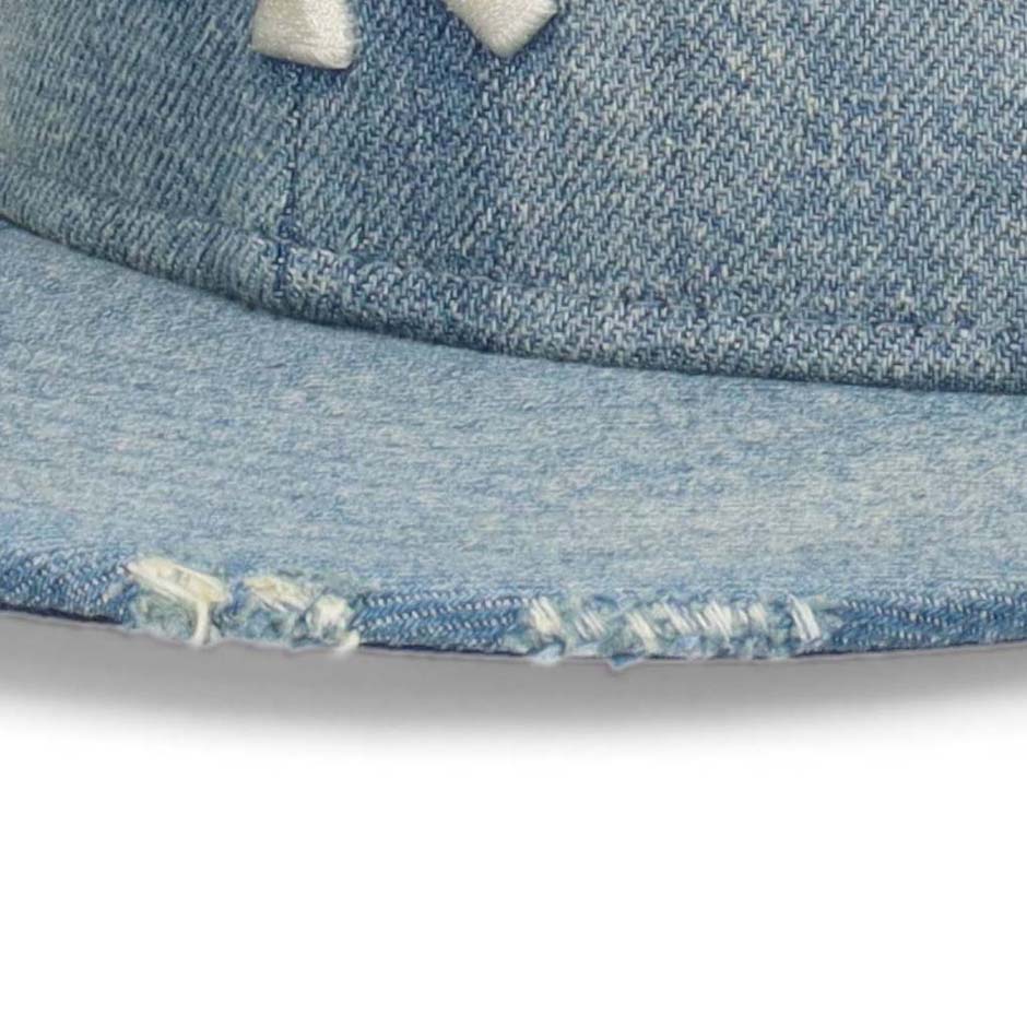 NEW ERA（ニューエラ） 59FIFTY ダメージ NY ヤンキース デニム