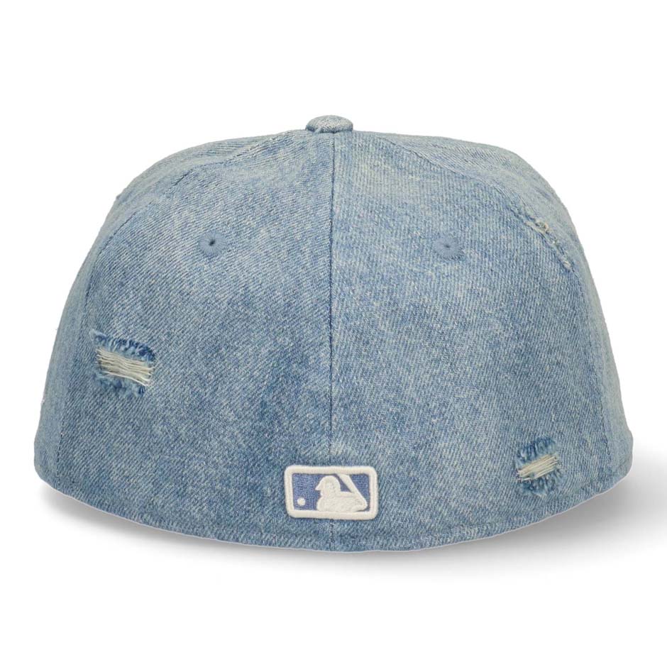 NEW ERA（ニューエラ） 59FIFTY ダメージ NY ヤンキース デニム