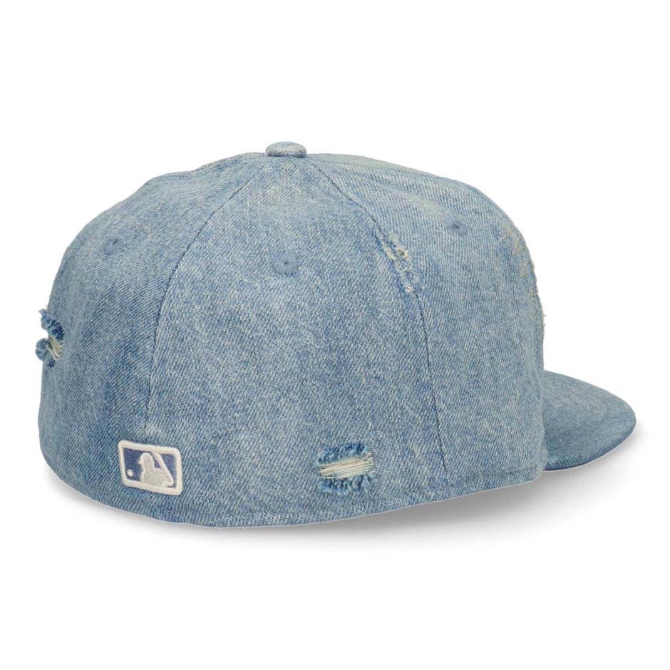 NEW ERA（ニューエラ） 59FIFTY ダメージ NY ヤンキース デニム
