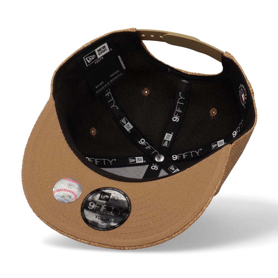 NEW ERA（ニューエラ） キッズ 9FIFTY ペーパー素材 LA ドジャース NY