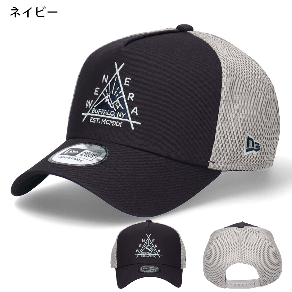 極美品 ニューエラ 940 A-Flame LA モノグラム メッシュ グレー NEW ERA ニューエラ 9FORTY ジャーガード ロゴ メッシュキャップ