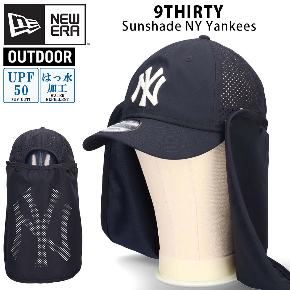 XL New Era 9THIRTY ヤンキース NEW ERA（ニューエラ） アウトドア 9THIRTY サンシェイド NY