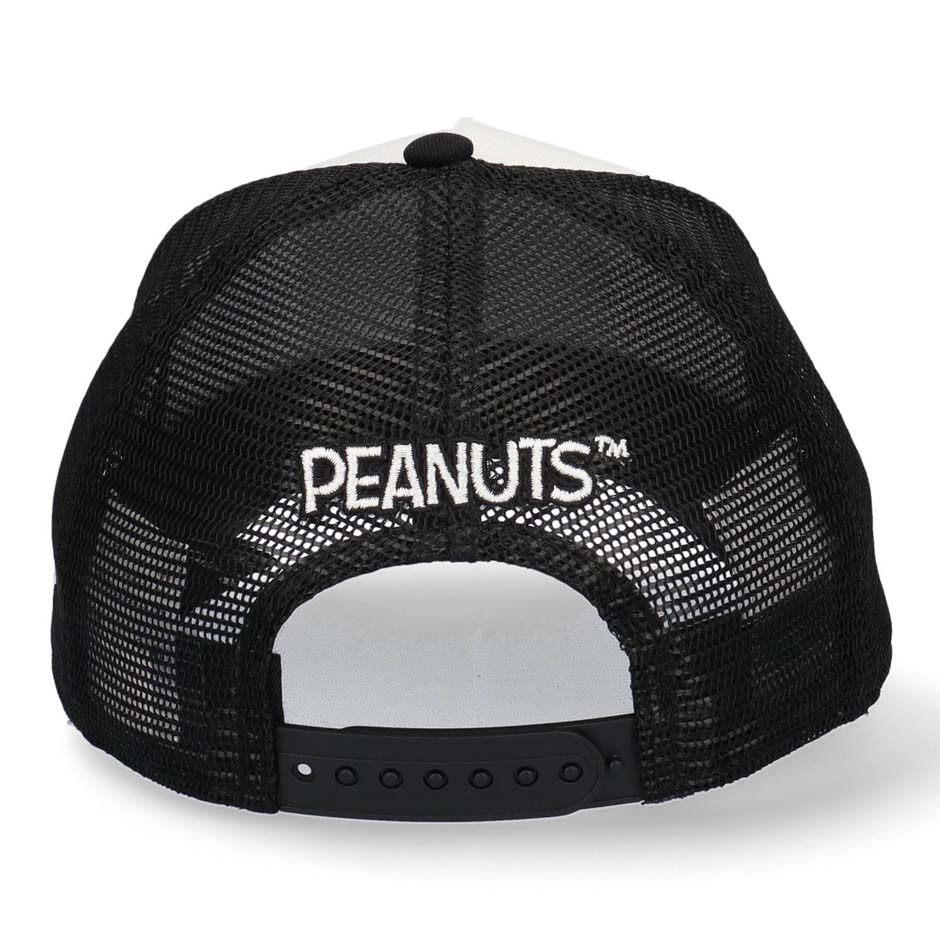 Kith × PEANUTS　Trucker Cap　黒　キャップ　スヌーピー NEW ERA（ニューエラ） キッズ 9FORTY スヌーピー コラボレーション