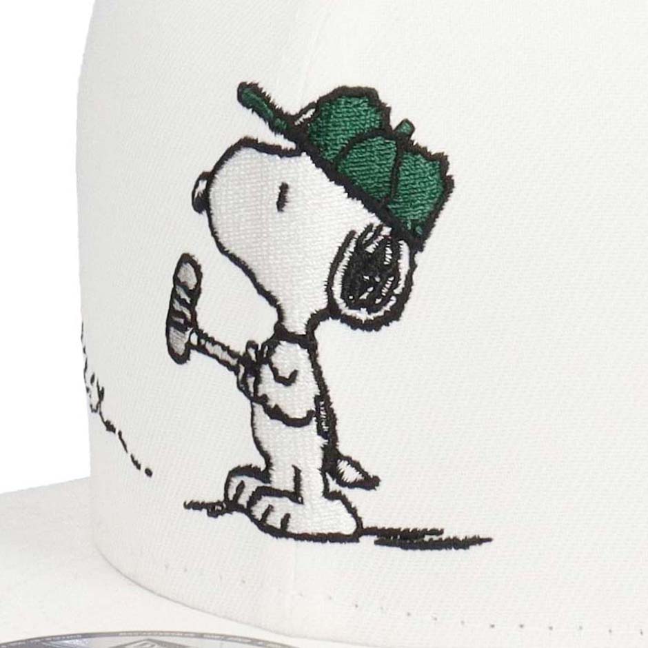NEW ERA ニューエラ ゴルフ 9FIFTY ピーナッツ スクリプトロゴ