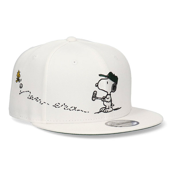 ニューエラゴルフ　モックネックシャツ　ドライPEANUTS スヌーピー ニューエラ ゴルフ NEWERA スヌーピー モックネック 白M - メルカリ