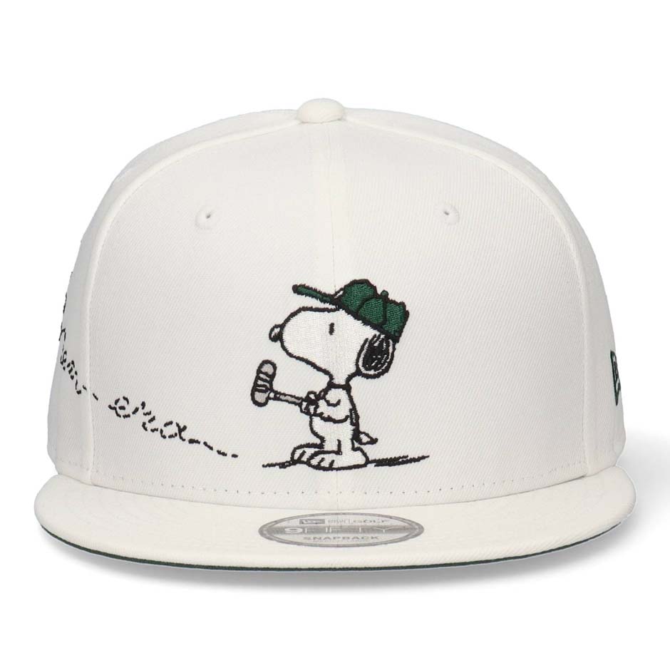 NEW ERA ニューエラ ゴルフ 9FIFTY PEANUTS スヌーピー美品 RC 9FIFTY PEANUTS ピーナッツ スヌーピー ブラック