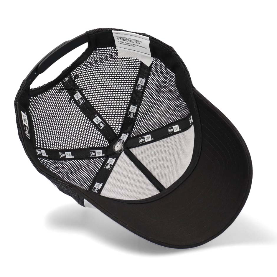 ピーナッツ　黒メッシュ　NEW ERA GOLF NEW ERA ニューエラ ゴルフ メッシュキャップ ユニセックス