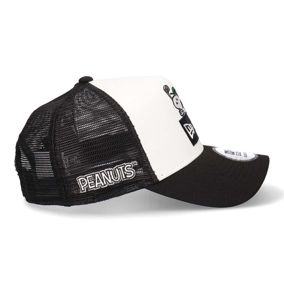 ピーナッツ　黒メッシュ　NEW ERA GOLF NEW ERA ニューエラ ゴルフ メッシュキャップ ユニセックス