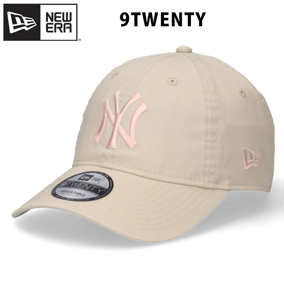 NEW ERA（ニューエラ） 9TWENTY NY ヤンキース ストーンxピンク