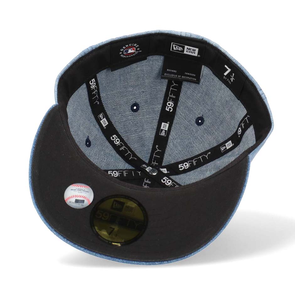 NEW ERA ニューエラ 59FIFTY LA ドジャース ウォッシュデニム