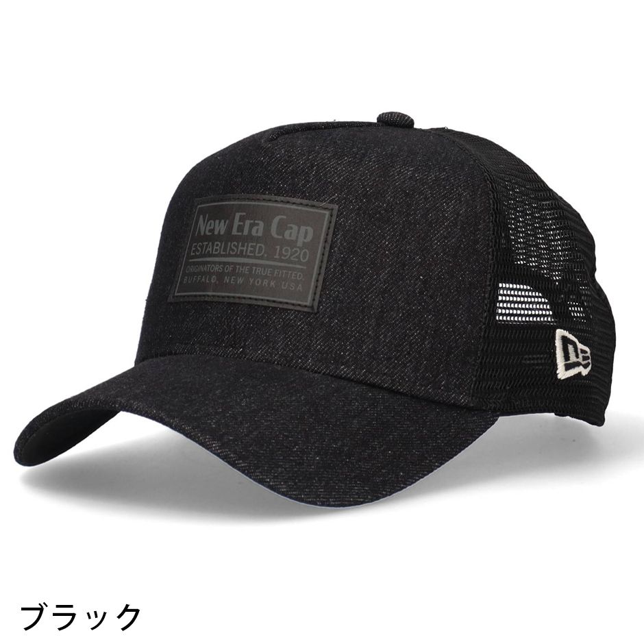 NEW ERA（ニューエラ） 9FORTY デニム ウーブンパッチ メッシュ