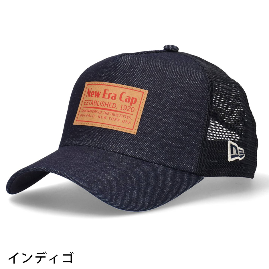 NEW ERA（ニューエラ） 9FORTY デニム ウーブンパッチ メッシュ