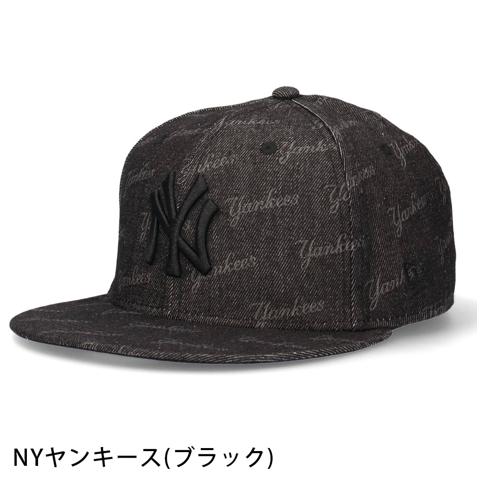 New Era キャップセット ホワイト/ブラック・デニム調 New Era キャップセット ホワイト/ブラック・デニム調 New Era