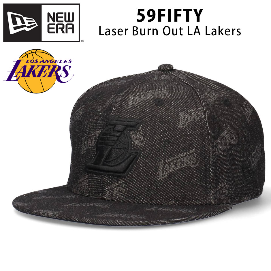 NEW ERA（ニューエラ） 59FIFTY レーザーバーンアウト LA レイカーズ