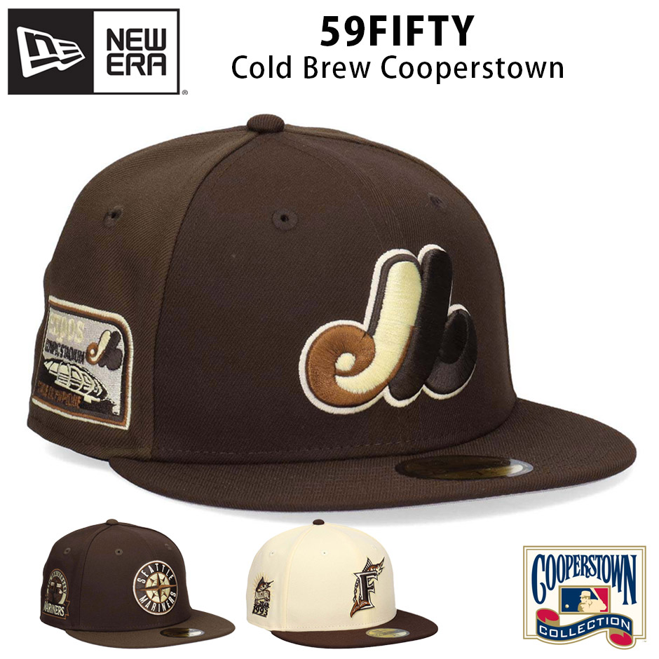 NEW ERA（ニューエラ） 59FIFTY クーパーズタウン コールド ブリュー