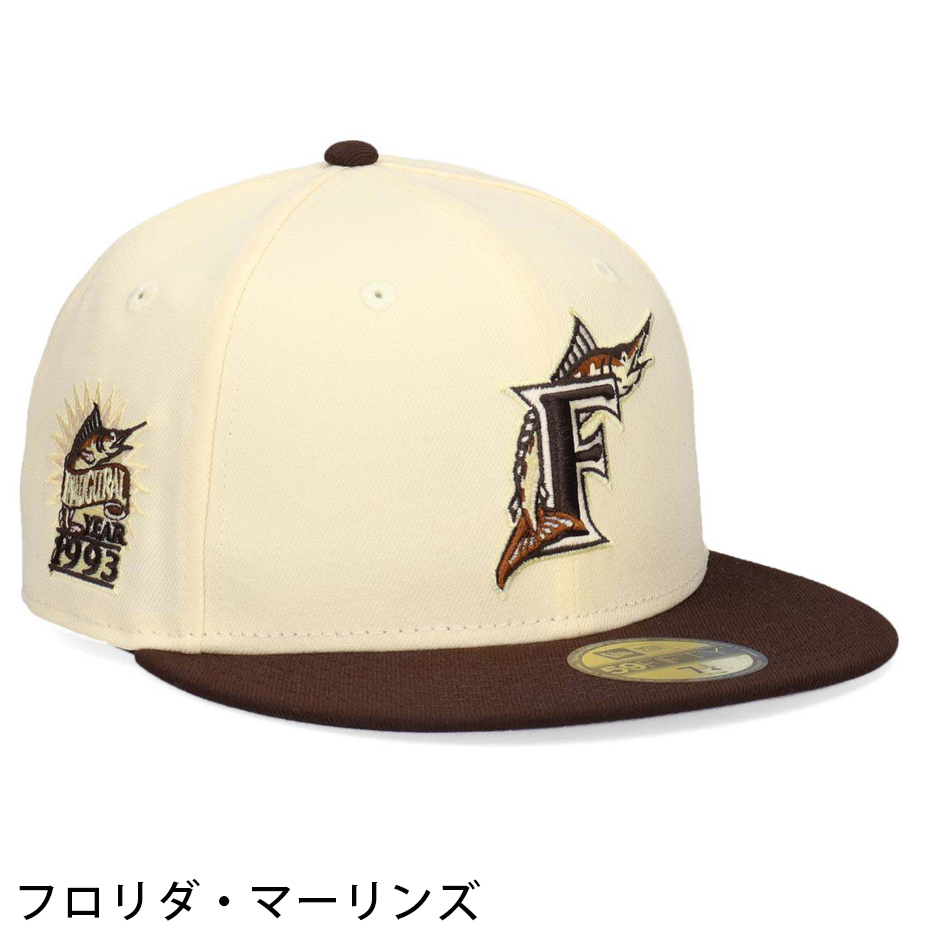THE CAP New Era マリナーズ キャップ 帽子 NEW ERA（ニューエラ） 59FIFTY クーパーズタウン コールド ブリュー