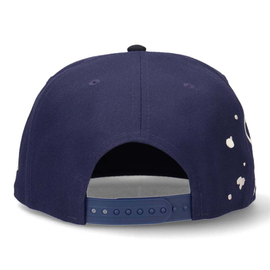 NEW ERA（ニューエラ） 5-PANEL スクエア バイザー ドリッピング LA NY