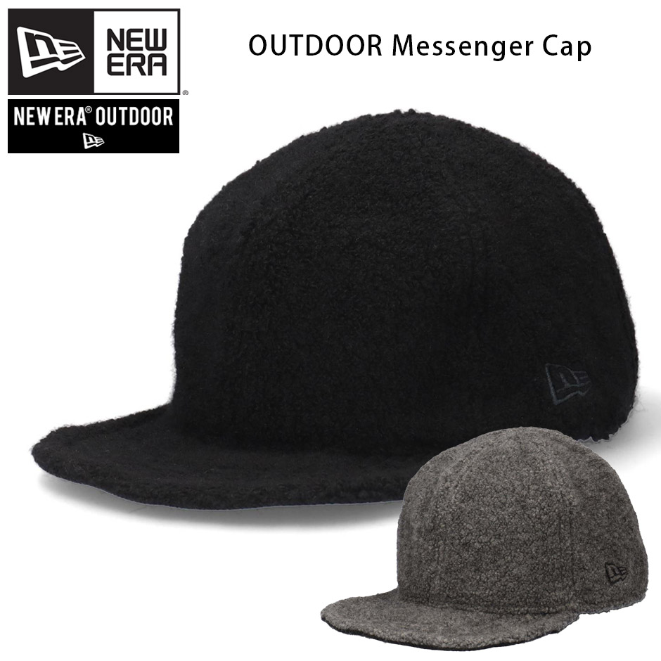 NEW ERA（ニューエラ） ボアフリース メッセンジャー キャップ