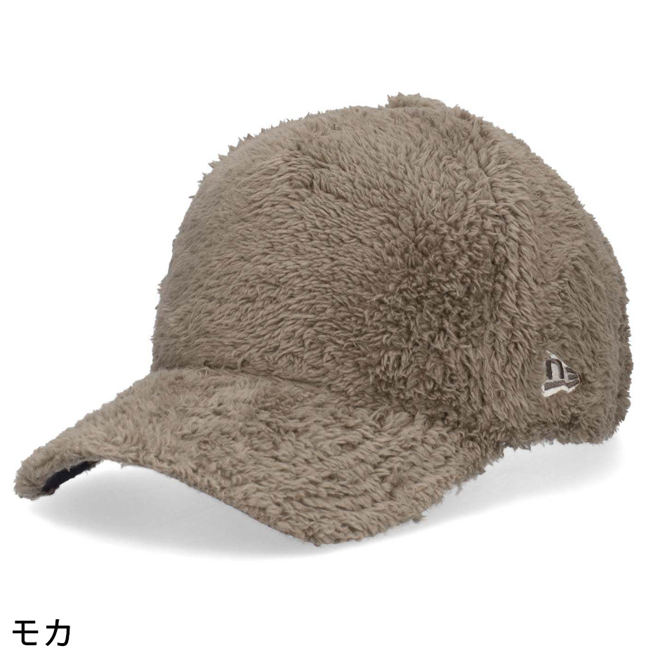NEW ERA（ニューエラ） 9FORTY A-Frame ミンクフリース キャップ ボア