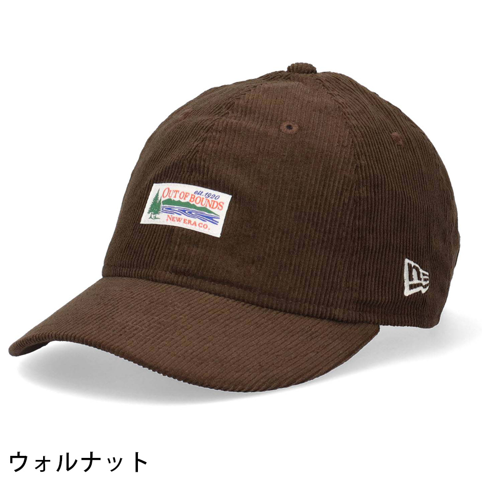 NEW ERA（ニューエラ） 9THIRTY アウトドア ラベル コーデュロイ