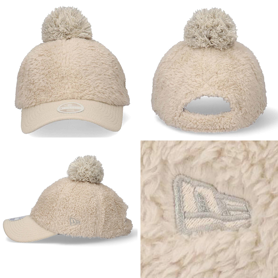 NEW ERA（ニューエラ） ゴルフ 9TWENTY ミンクフリース ボア キャップ