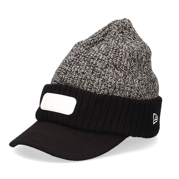 NEW ERA（ニューエラ） ゴルフ TPUロゴ バイザーニット ニット帽