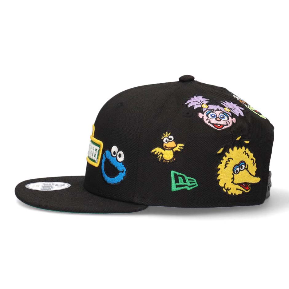 B'z ニューエラ キャップ NEW ERA 美品【YOUTH】 NEW ERA（ニューエラ） キッズ 9FIFTY セサミストリート キャップ 子供