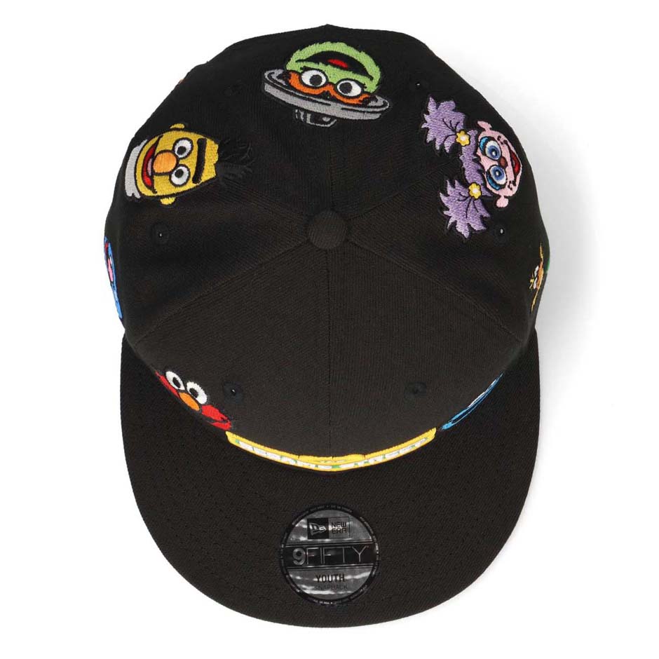 NEW ERA（ニューエラ） キッズ 9FIFTY セサミストリート キャップ 子供