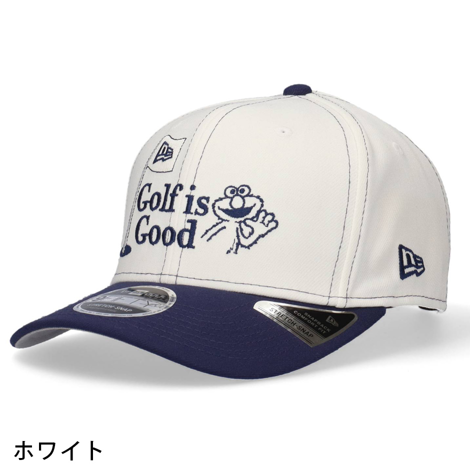 NEW ERA（ニューエラ） ゴルフ 9FIFTY セサミストリート キャップ