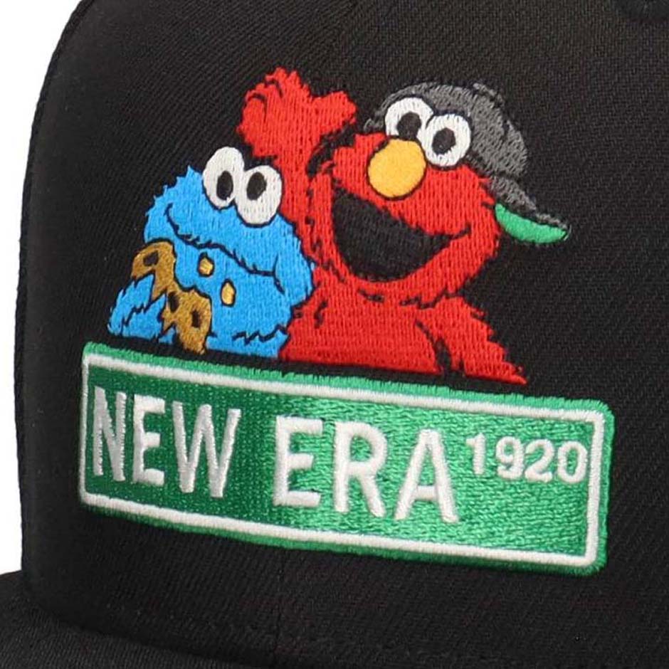 NEW ERA（ニューエラ） 9FIFTY セサミストリート キャップ ブラック