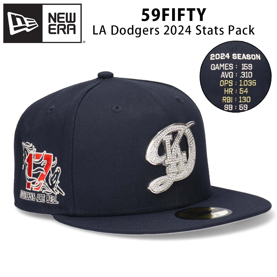 NEW ERA ニューエラ 59FIFTY 大谷翔平 2024 スタッツ パック LA