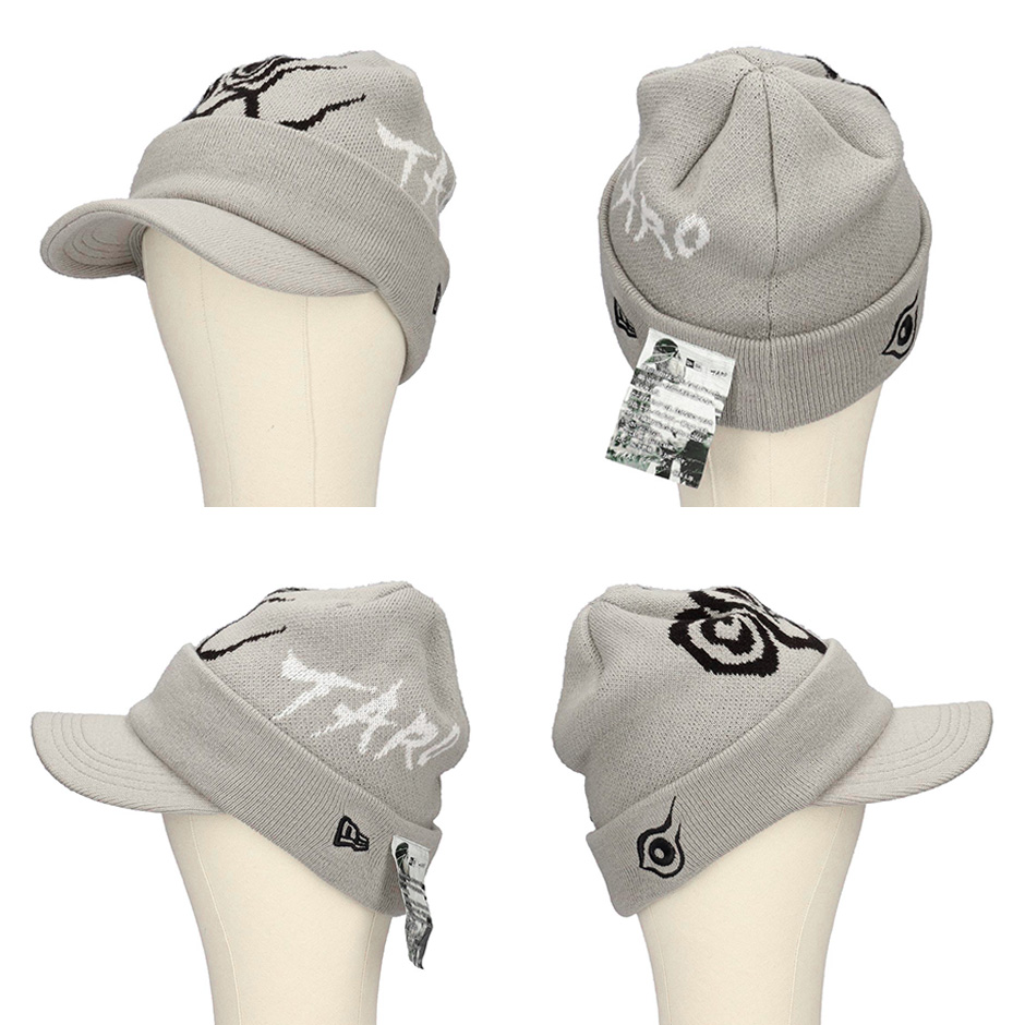 NEW ERA（ニューエラ） ゴルフ 岡本太郎 バイザーニット ニット帽