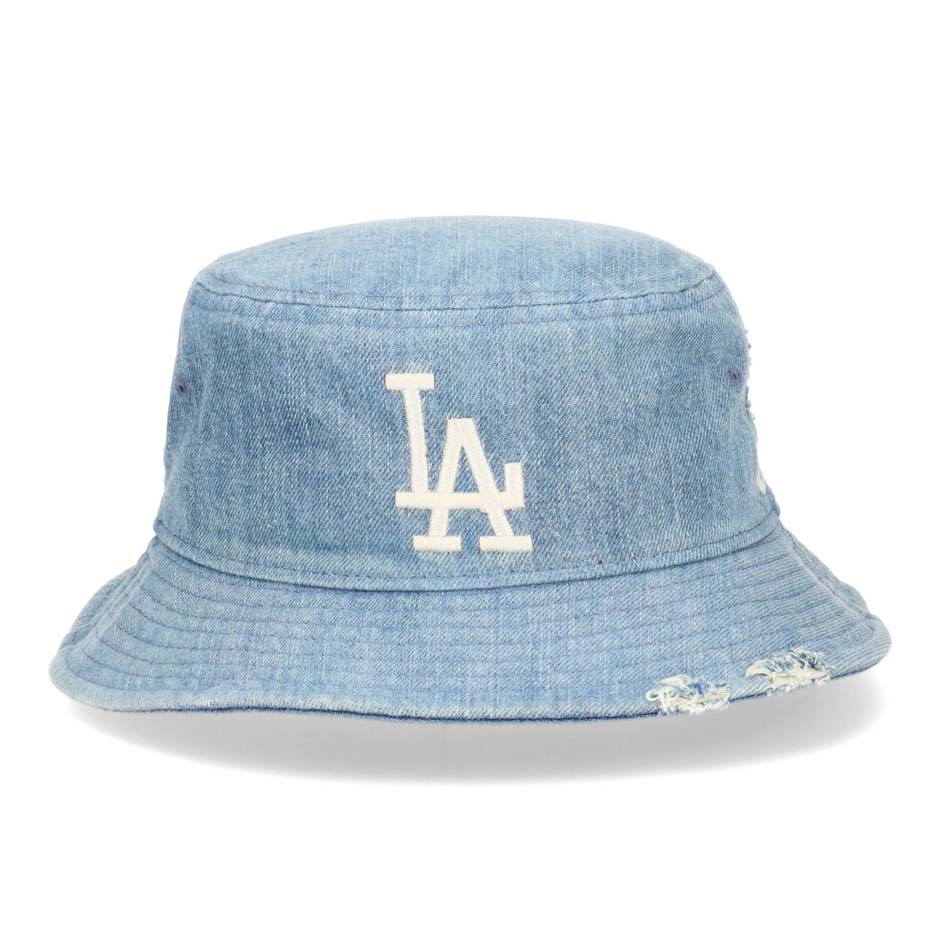 NEW ERA（ニューエラ） ダメージ デニム LA ドジャース バケットハット