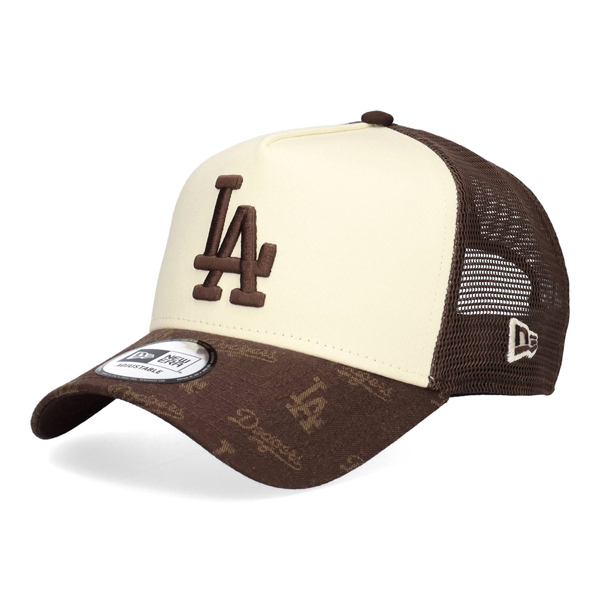 【海外限定】 ドジャース 9FORTY ライトブラウン&ブラック キャップ ① 海外限定 Newera ニューエラ 9Forty A-Frame Aフレーム LA Dodge