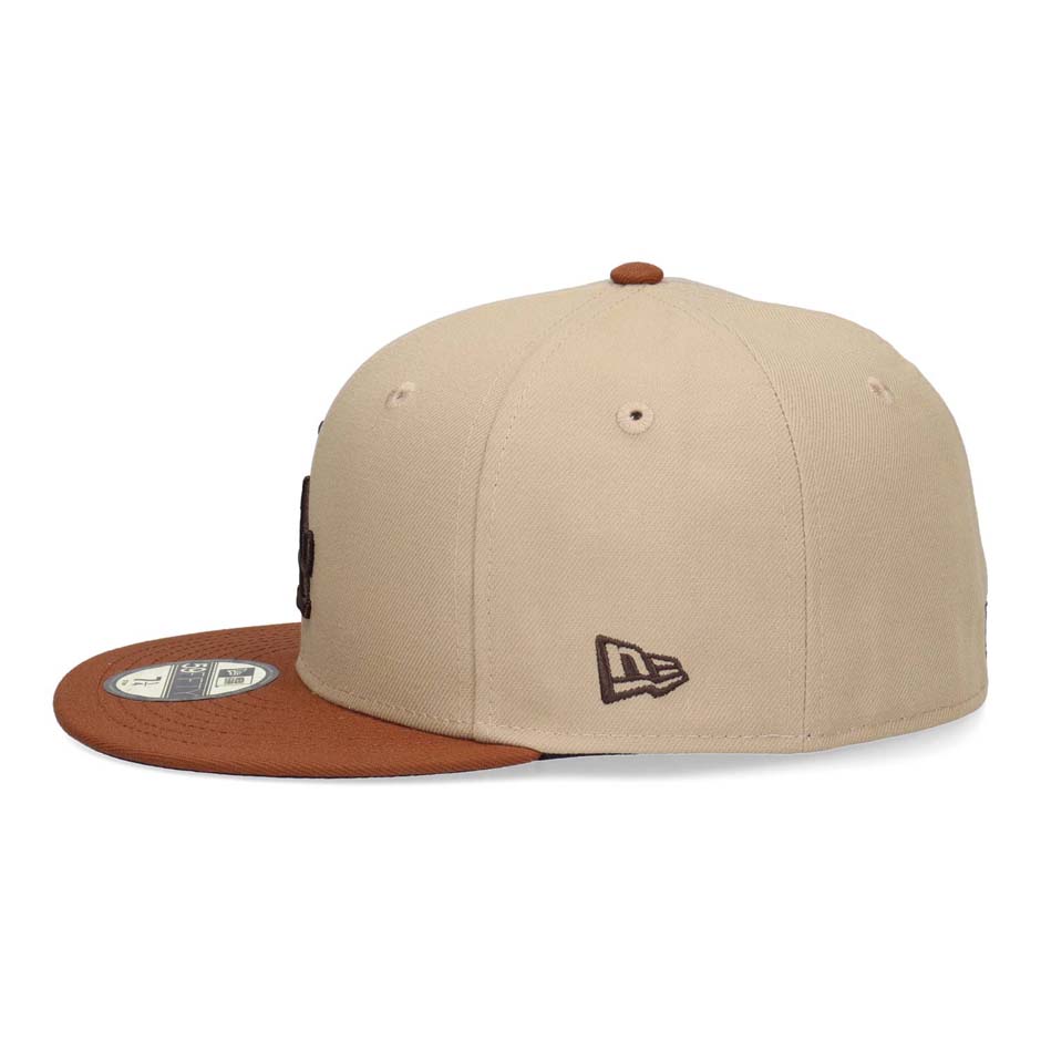 NEW ERA（ニューエラ） 59FIFTY モカ ムース LA ドジャース キャップ