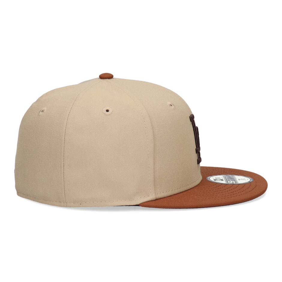 NEW ERA（ニューエラ） 59FIFTY モカ ムース LA ドジャース キャップ