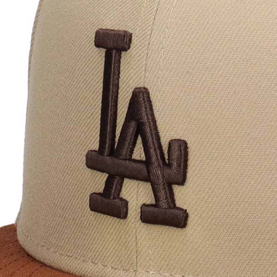 NEW ERA（ニューエラ） 59FIFTY モカ ムース LA ドジャース キャップ