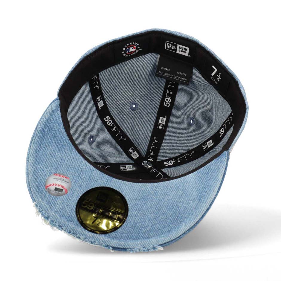 NEW ERA（ニューエラ） 59FIFTY ダメージ デニム ロサンゼルス