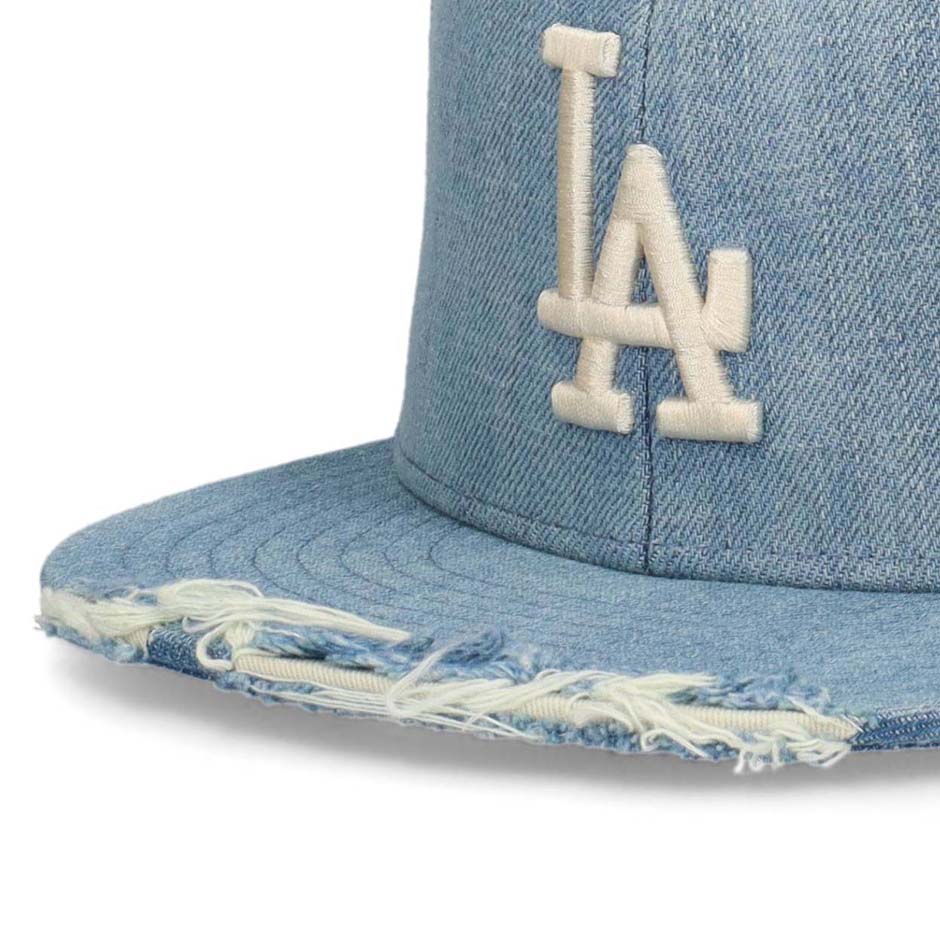 NEW ERA（ニューエラ） 59FIFTY ダメージ デニム ロサンゼルス