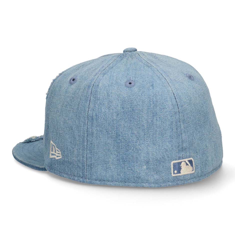 NEW ERA（ニューエラ） 59FIFTY ダメージ デニム ロサンゼルス