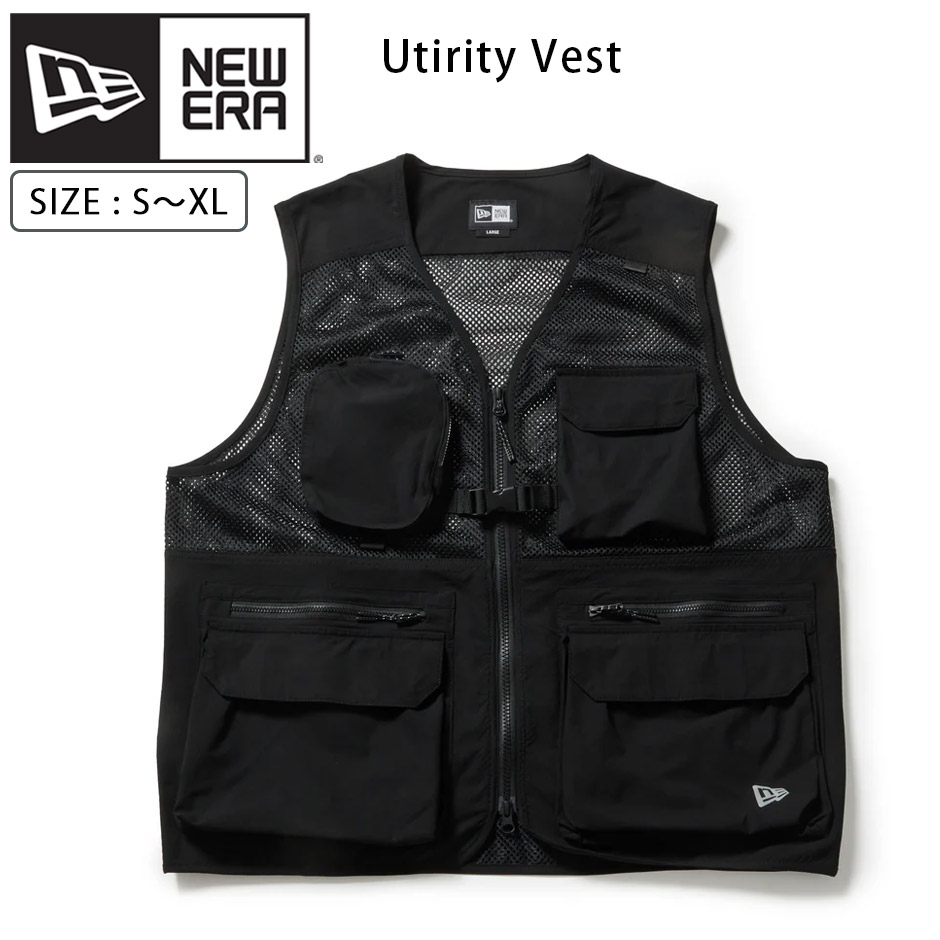 NEW ERA（ニューエラ） アウトドア ユーティリティ ベスト NEW ERA