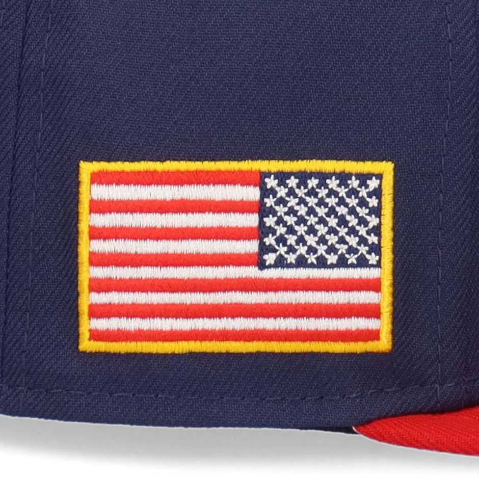 M91 ニューエラ 59fifty WBC USA アメリカ代表 美品 1820 NEW ERA（ニューエラ） 59FIFTY WBC USA アメリカ 代表 キャップ オン