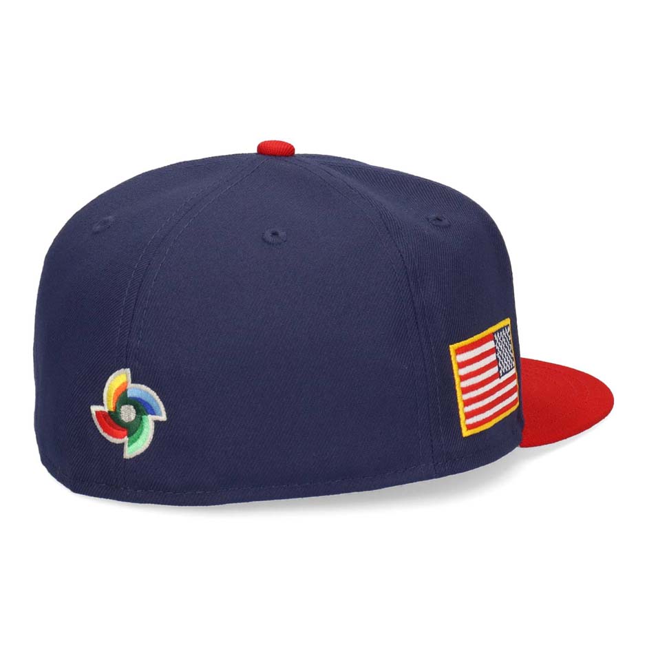 NEW ERA（ニューエラ） 59FIFTY WBC USA アメリカ 代表 キャップ オン